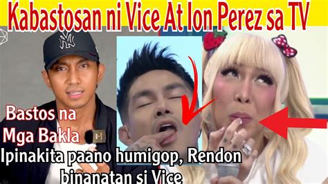 When Rendon Labador defended Vice Ganda .